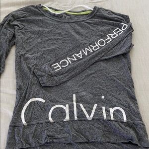 Long sleeve light Calvin Klein top